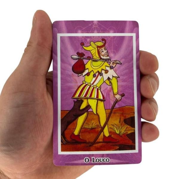 Imagem de Kit 3 Baralhos Tarot Clássicos Dos Anjos Rosa 22 Cartas