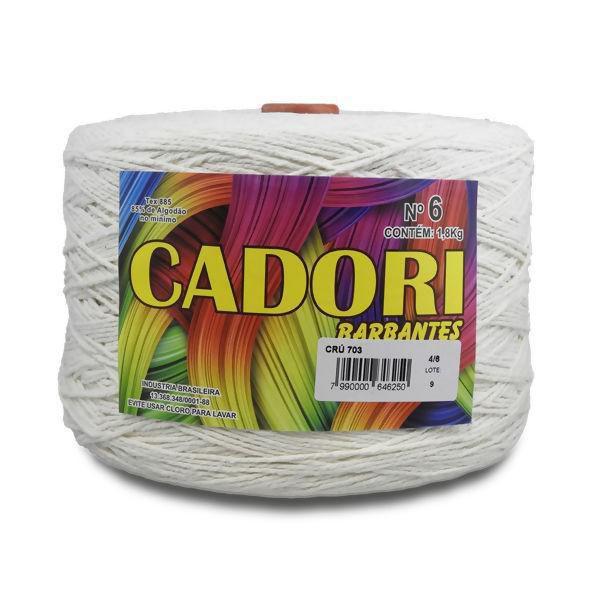 Kit 3 Barbante Cadori N06 - 1,8Kg Cru Imagem de Kit 3 Barbante Cadori N06 - 1,8Kg Cru