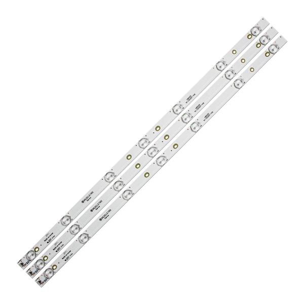 Imagem de Kit 3 Barra Led Compatível Ph32f33dg Ph32f33 7 Led 3v