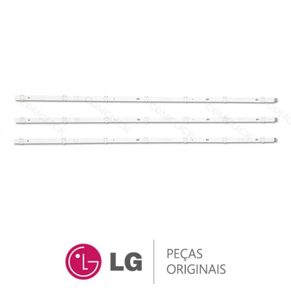 Imagem de Kit 3 Barras de LED LC43490058A TV LG 43LJ5500, 43LJ551C, 43LJ5550, 43LK5700PSC, 43LK571C