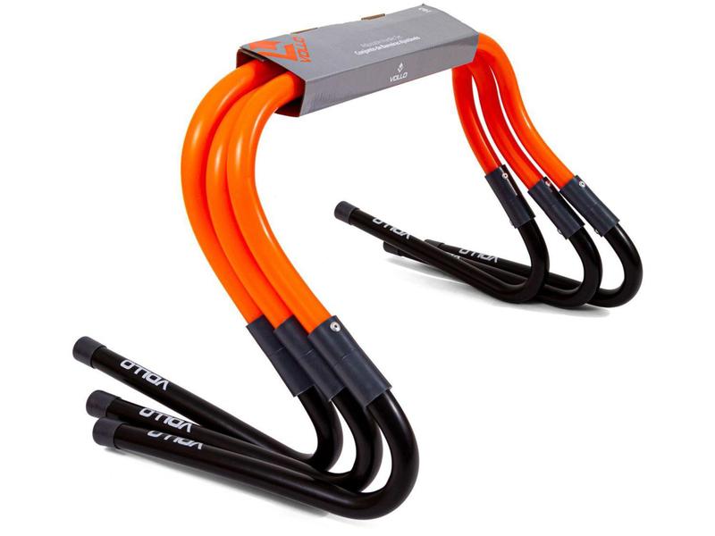 Kit 3 Barreiras de Salto Regulável Vollo Sports - VP1083 Imagem de Kit 3 Barreiras de Salto Regulável Vollo Sports - VP1083