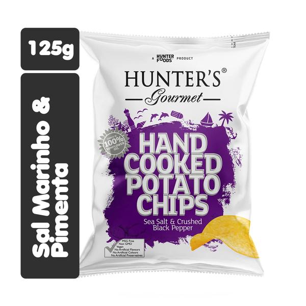 Imagem de Kit 3 Batata frita sabor Sal Marinho e Pimenta preta moída 125g Hunter's Gourmet