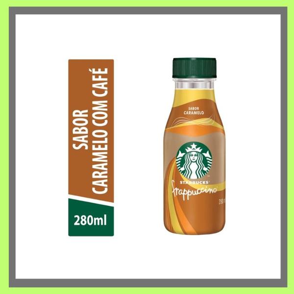 Kit 3 Bebidas Láctea Starbucks Frappuccino Sabores 280ml - Nestlé Imagem de Kit 3 Bebidas Láctea Starbucks Frappuccino Sabores 280ml