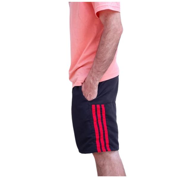 Imagem de kit 3 Bermuda Shorts Maculino 38 ao 44 Tactel, Academia, Lazer, Treino, Esporte