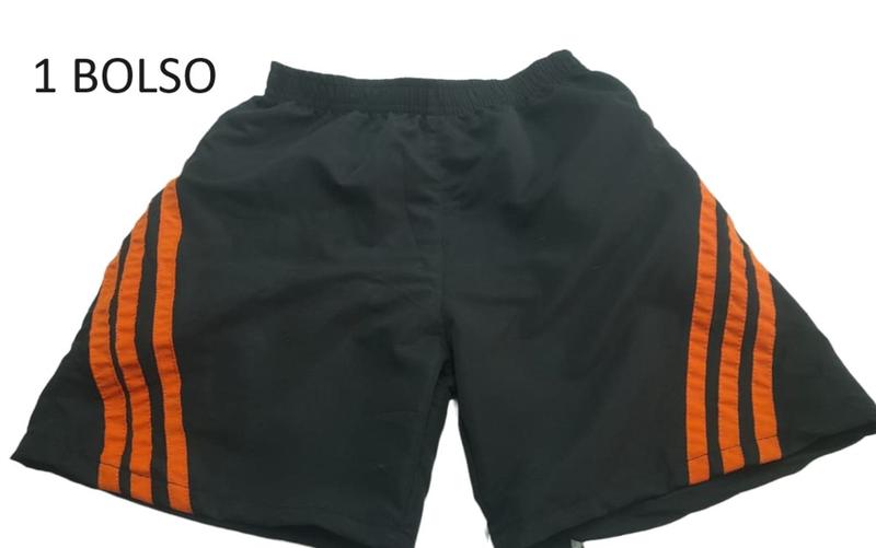 Imagem de kit 3 Bermuda Shorts Maculino 38 ao 44 Tactel, Academia, Lazer, Treino, Esporte