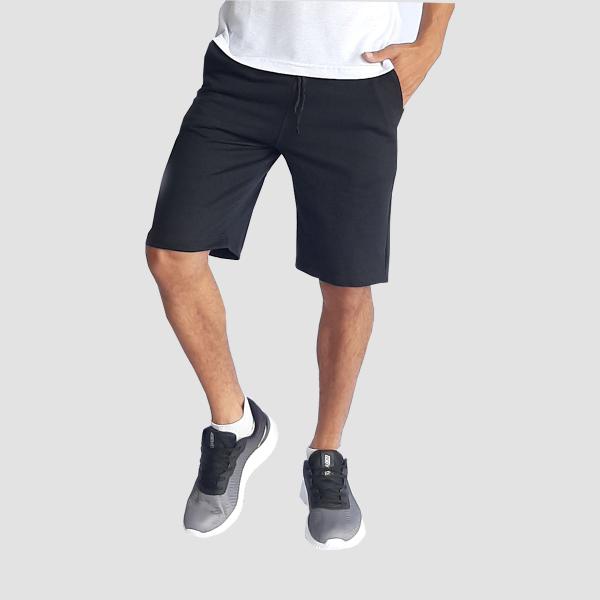 Imagem de Kit 3 Bermudas Moletom Masculino Short Academia