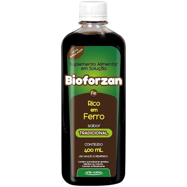 Imagem de Kit 3 Bioforzan Rico Em Ferro Energia Apetite e Disposição 400ml Arte Nativa