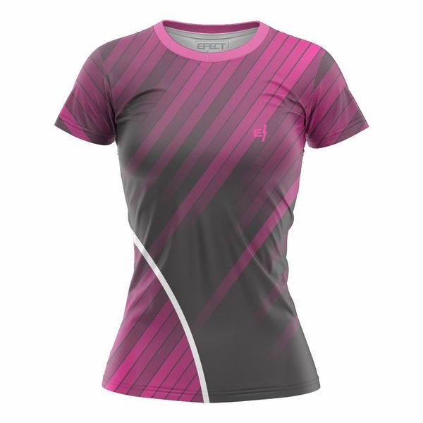 Imagem de Kit 3 Blusa Academia Feminina Caminhada Musculação Dry Fit com UV