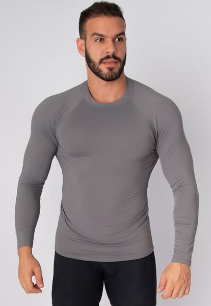 Imagem de Kit 3 Blusa Vekyo Poliéster Masculina  Manga Longa Proteção UV