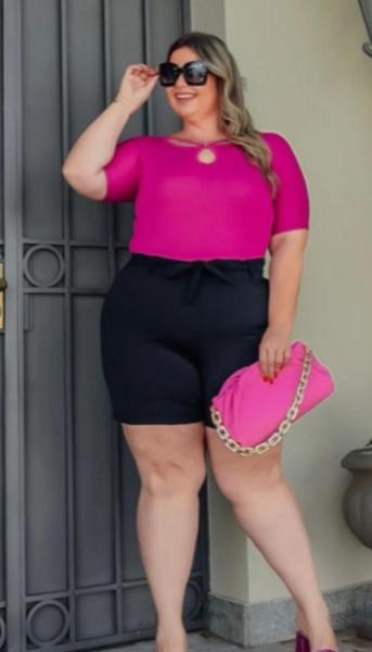 Imagem de Kit 3 Blusas Plus Size Tecido Fino Modelagem Elegante Verão