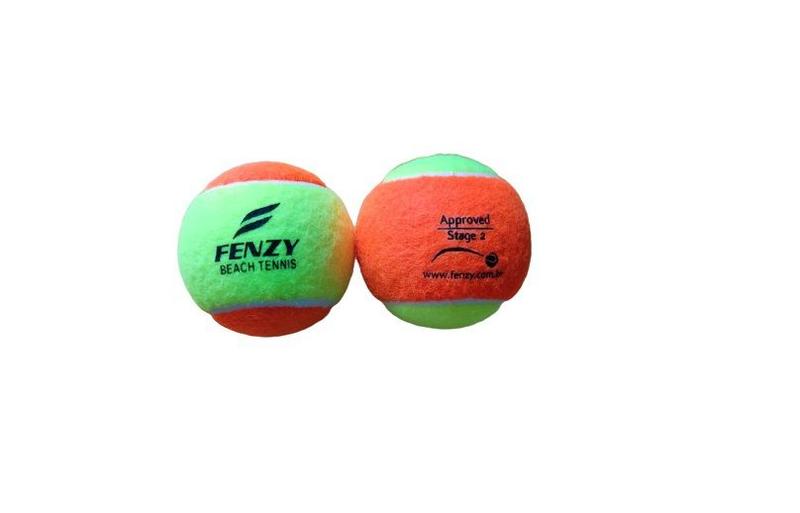 Imagem de Kit 3 Bolas Beach Tennis Fenzy Esportes