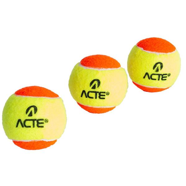 Imagem de Kit 3 Bolas para Beach Tennis Stage 2 ITF - Acte Sports