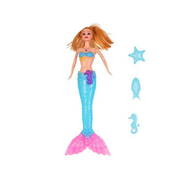 Imagem de Kit 3 Bonecas Sereia Brinquedo 32cm Com Acessórios Menina Presente De Natal Dias Das Crianças