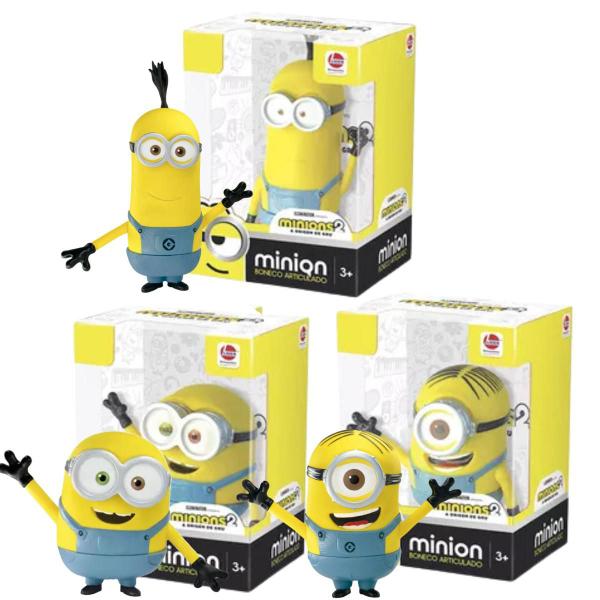 Imagem de Kit 3 Bonecos Minions Meu Malvado Favorito Colecionável