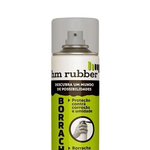 Imagem de Kit 3 Borrachas Líquida em Spray Aerossol Hm Rubber 400 ml