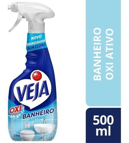 Imagem de Kit 3 Branqueador Banheiro Oxi Ativo Antibac 500ml