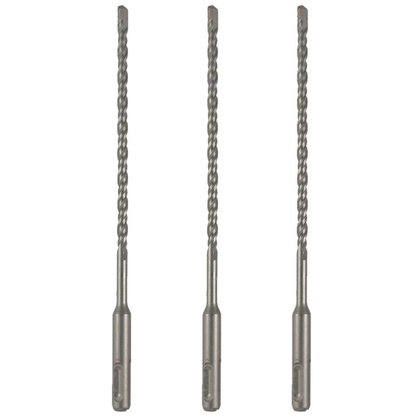 Imagem de Kit 3 Brocas SDS 8mmx310mm Metal Duro Martelete Profissional