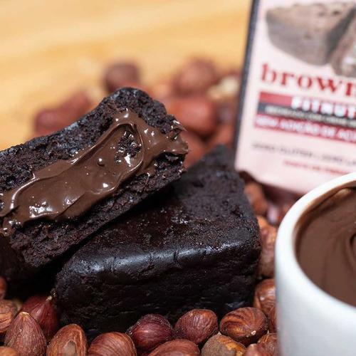 Imagem de Kit 3 Brownie Saudavel Brownfit Zero Açúcar 70G Food4Fit