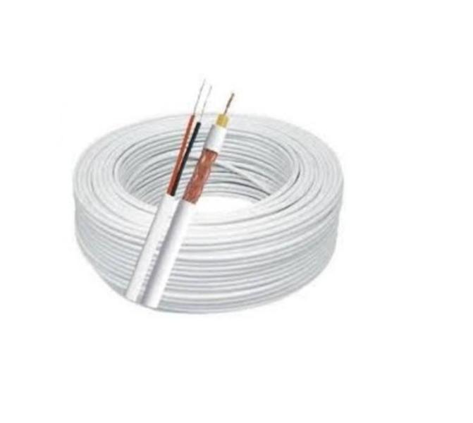 Imagem de Kit 3 Cabo Coaxial Para Cftv 4Mm 80% - Rolo 100M -3Un