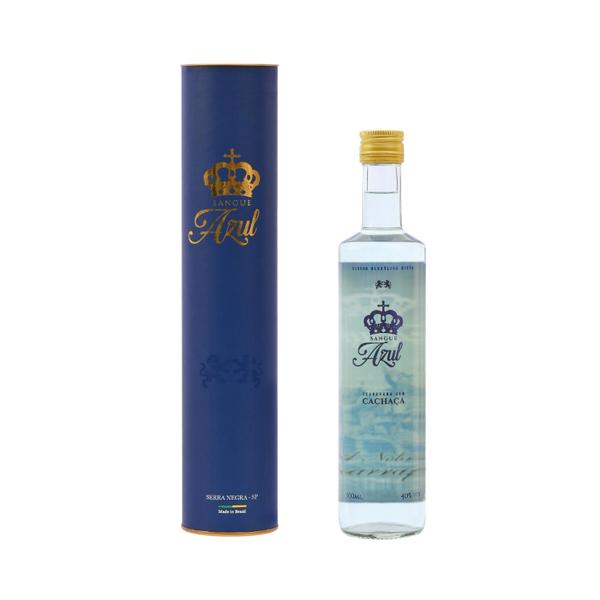 Imagem de Kit 3 Cachaças Sangue Azul Família Carra 500 ml Bebida Tonel Natal Aniversário Premium Especial Descansada Pinga