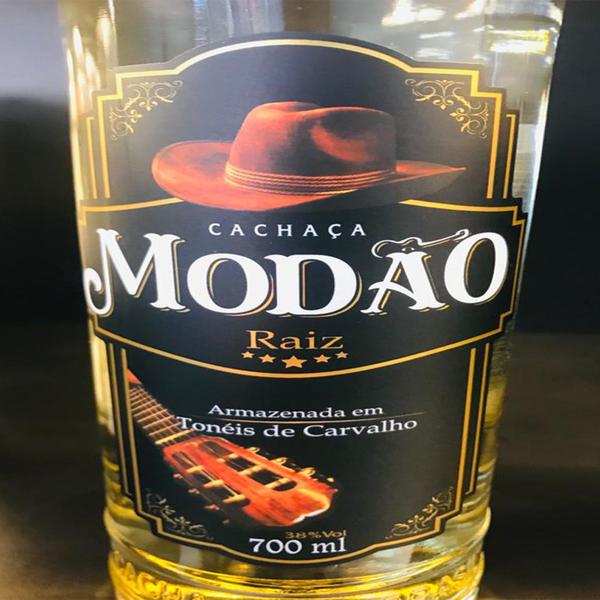 Imagem de Kit 3 Cahaça Modão Saudade Prata Paixão Amburana Raiz Carvalho  Original de 700ml