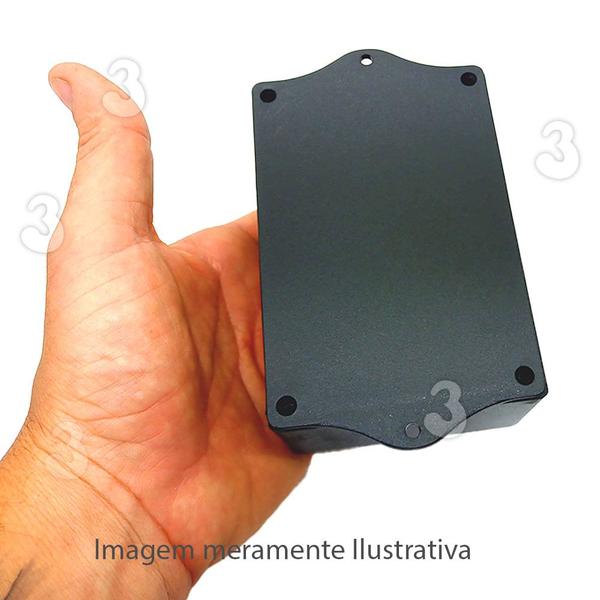 Kit 3 Caixa Plástica Circuito Eletrônico Fonte Arduino 124x85x56 Patola PB112TE Imagem de Kit 3 Caixa Plástica Circuito Eletrônico Fonte Arduino 124x85x56 Patola PB112TE