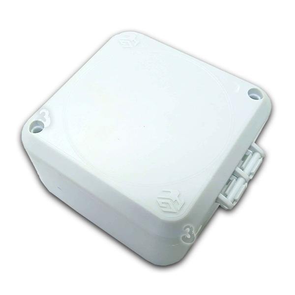 Imagem de Kit 3 Caixa Proteção Conector Câmera Cftv Balun Fonte com Ip67 102x102x54