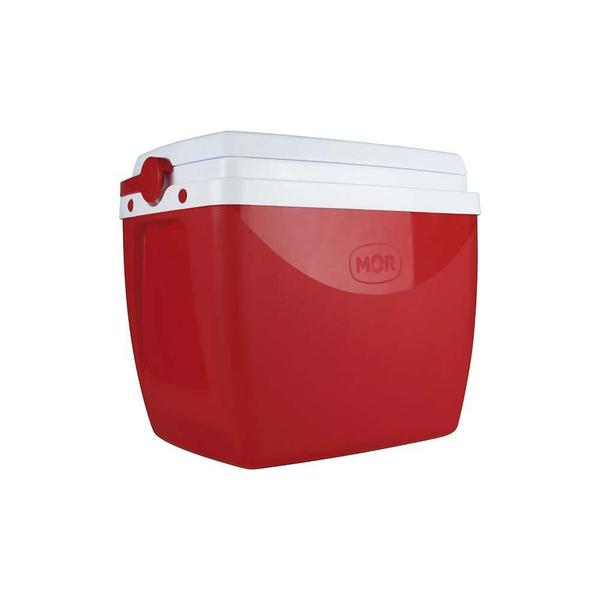 Imagem de Kit 3 Caixa Térmica Cooler Combo 34 + 18 + 6L Mor - Vermelho