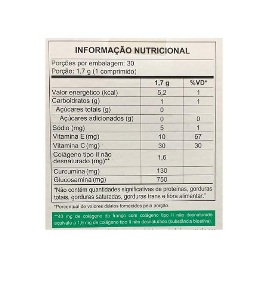 Imagem de Kit 3 caixas Colaten Artro 30 Comprimidos Colageno Tipo 2