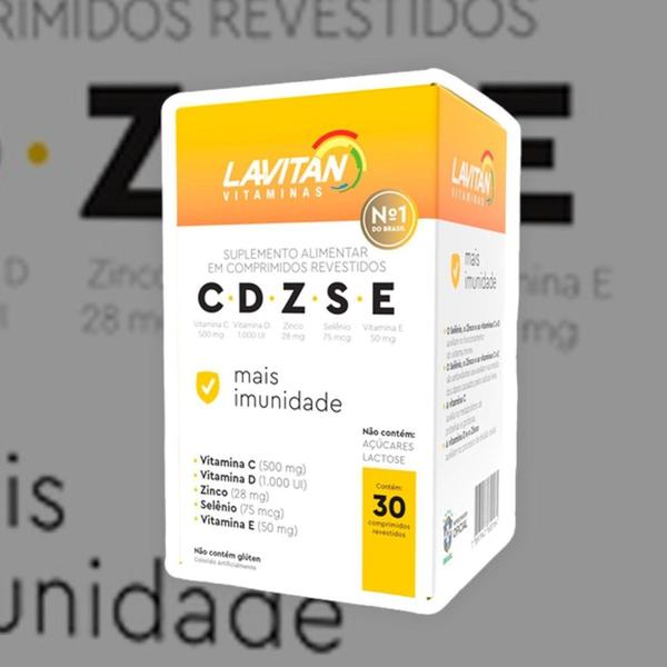 Imagem de Kit 3 Caixas Lavitan CDZSE + Imunidade - 30 Comprimidos