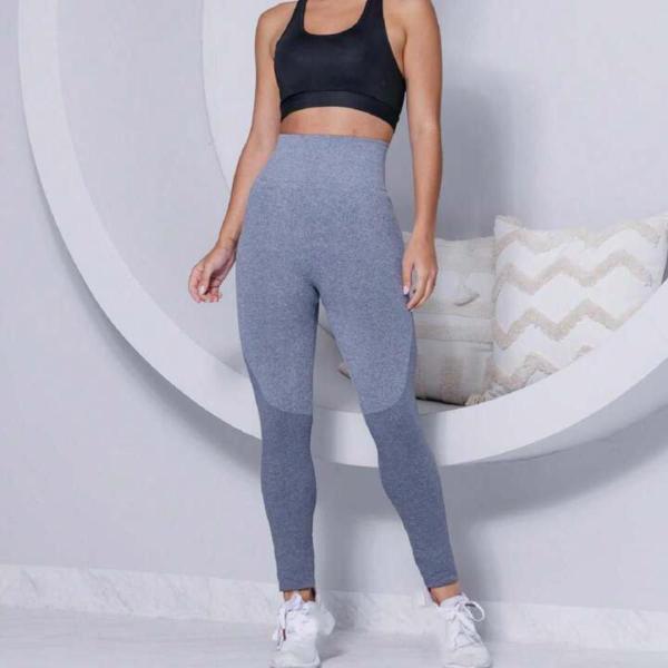 Kit 3 Calça legging Academia Levanta Bumbum fitness - Blanco Store Imagem de Kit 3 Calça legging Academia Levanta Bumbum fitness