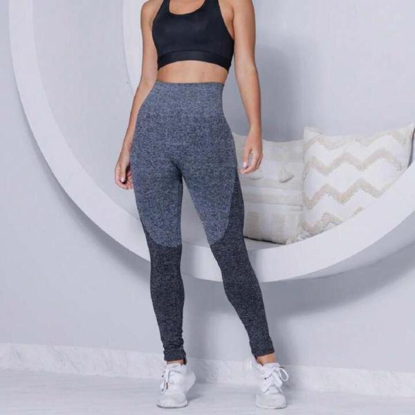 Kit 3 Calça legging Academia Levanta Bumbum fitness - Blanco Store Imagem de Kit 3 Calça legging Academia Levanta Bumbum fitness