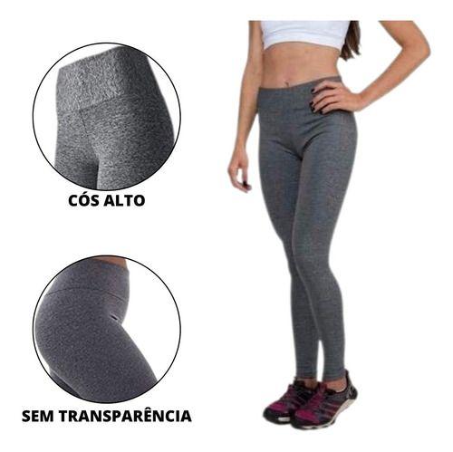 Kit 3 Calça Legging Grossa Dia A Dia Fitness Academia - Rivas Imagem de Kit 3 Calça Legging Grossa Dia A Dia Fitness Academia