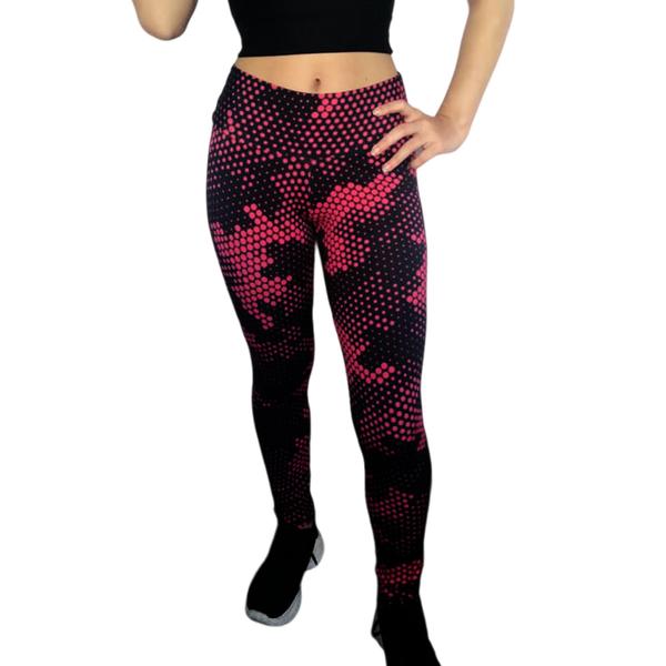 Imagem de Kit 3 Calças Femininas Legging Cós Estampas Sortidas Suplex Pp ao Plus Size