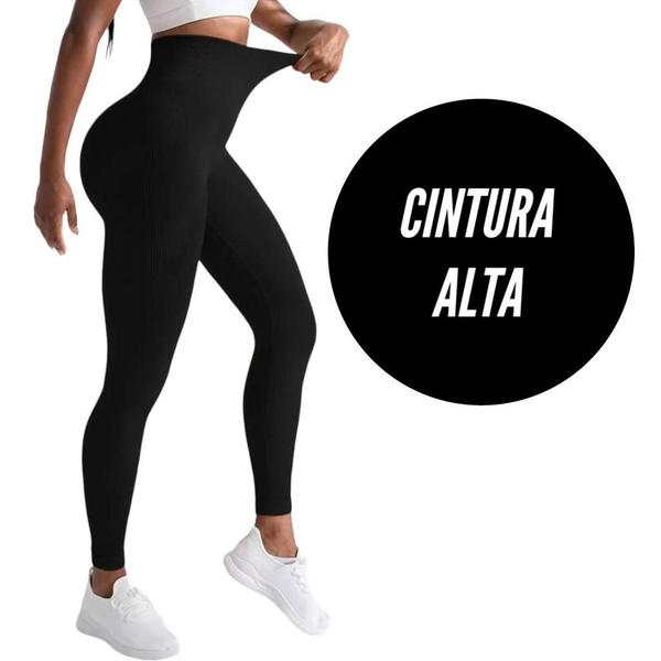 Imagem de Kit 3 Calças Legging BÁSICAS COLORIDAS Leg Fitness Academia Corrida Cintura Alta FEMININA 579