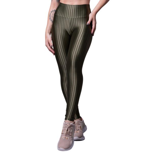 Imagem de Kit 3 Calças Legging New Zig Vekyo Modas Feminina Poliamida Roupa de Academia Esporte Confortável 