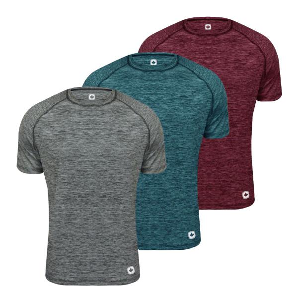 Imagem de Kit 3 Camisa Térmica Masculina DryFit Proteção Segunda Pele