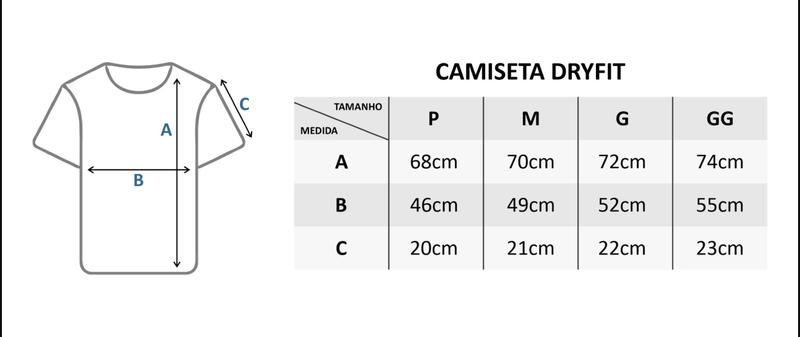 Imagem de KIT 3 Camiseta Dryfit Masculina Treino Academia Esportes