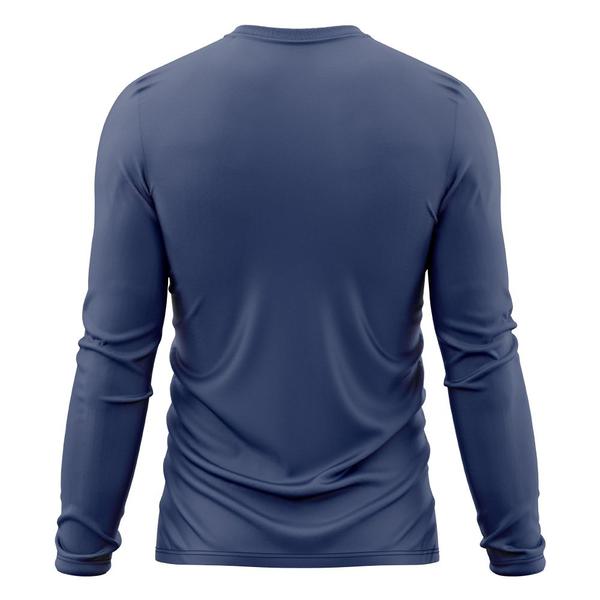 Imagem de Kit 3 Camisetas Masculina Térmica Proteção Solar UV  50/ Treino Academia Esporte Dry Manga Longa