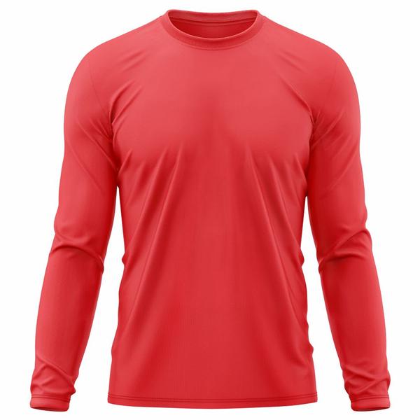 Imagem de Kit 3 Camisetas Masculina Térmica Proteção Solar UV  50/ Treino Academia Esporte Dry Manga Longa