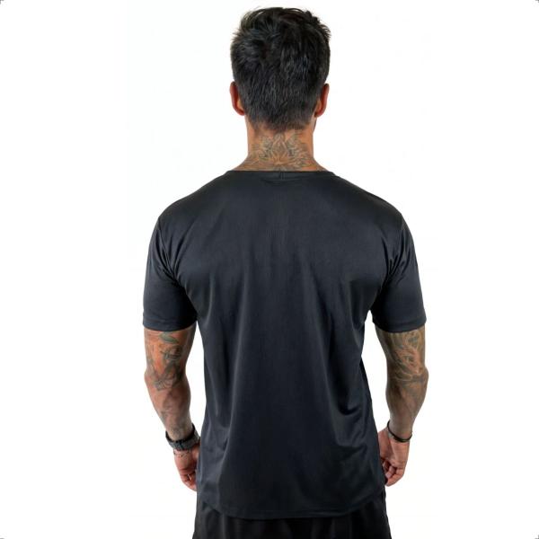 Imagem de Kit 3 Camisetas Masculinas Dry Fit Academia Anti Suor Basica Lisa Corrida