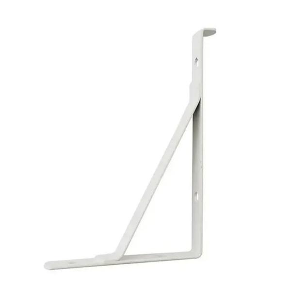 Kit 3 Cantoneiras Mão Francesa Reforçada para Vidro 20cm - Rayco Imagem de Kit 3 Cantoneiras Mão Francesa Reforçada para Vidro 20cm