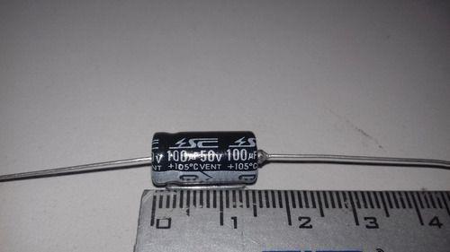 Imagem de Kit 3 Capacitor Axial 100uf 50v 105 Marca Sc Marshall