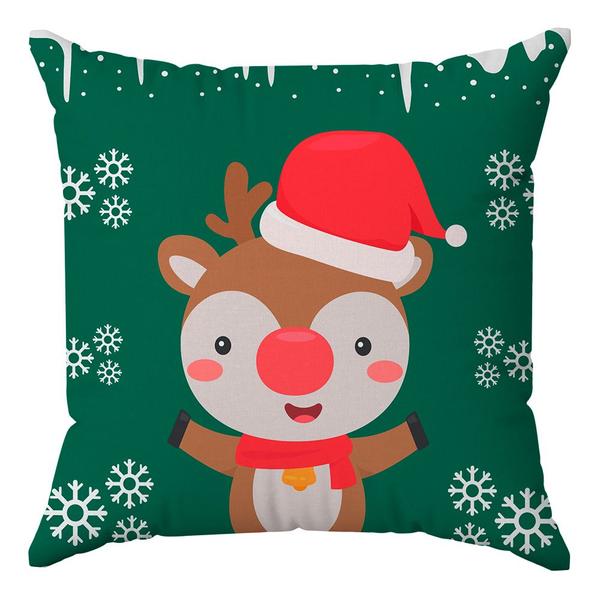 Imagem de Kit 3 Capas Almofadas Decorativas  Natal 04  45x45 ID Decor