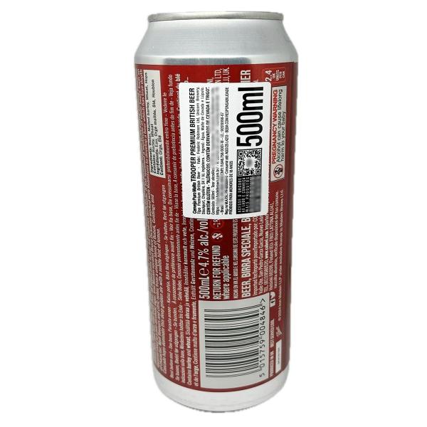 Kit 3 Cerveja Trooper Inglaterra Iron Maiden Original 500ml - Trooper Iron Maiden Importada Imagem de Kit 3 Cerveja Trooper Inglaterra Iron Maiden Original 500ml