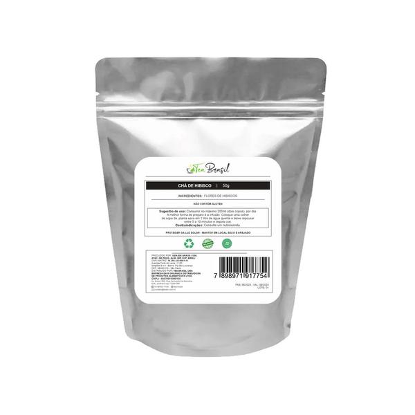 Imagem de Kit 3 Chá De Hibisco Gourmet Tea Brasil 50g