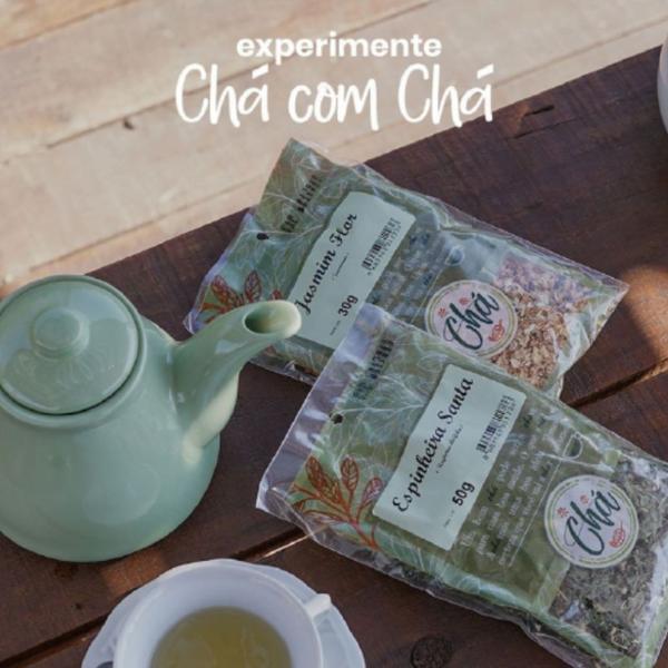 Imagem de Kit 3 Chá Verde Importado Verdadeira Camellia Sinensis Erva Seca 100 gr cada Chá com Chá