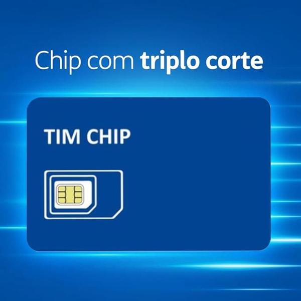 Imagem de Kit 3 Chip Para Celular Tim Pré Pago