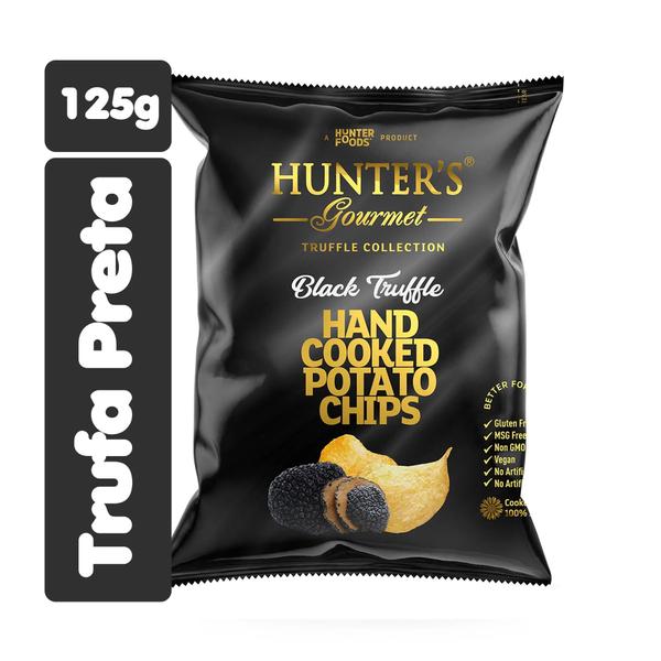 Imagem de Kit 3 Chips Batatas Sabor Trufa Negra 125g Hunter's Gourmet