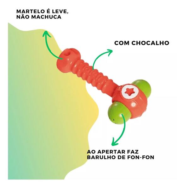 Imagem de Kit 3 Chocalhos Pequenas Descobertas Buzina Bebê - TaTeTi